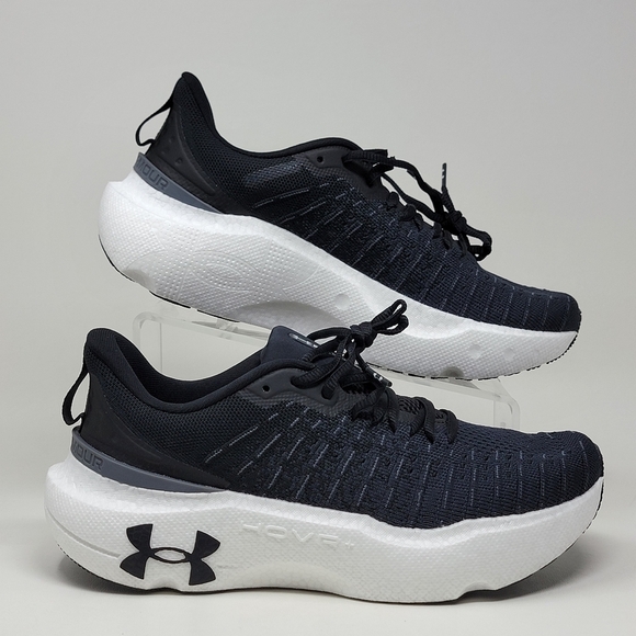 Under Armour W Infinite Elite UA Black Women Sz 10 Running Shoes 3027199-001 New - Picture 2 of 11